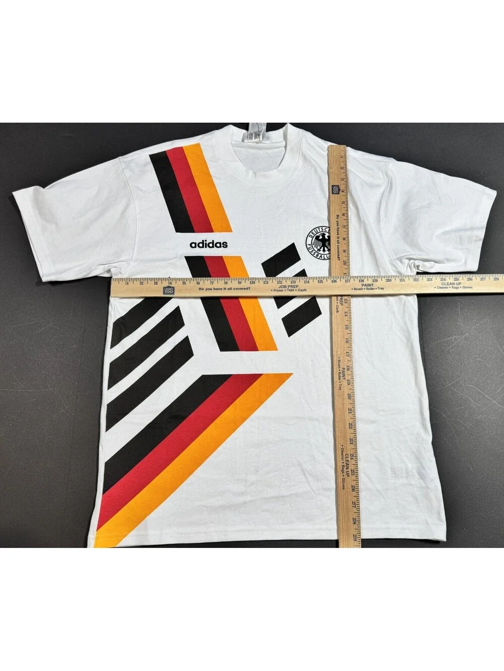 adidas Germany 1994 World Cup Reissue Jersey Tee T Shirt DFB Mens Size L NWT